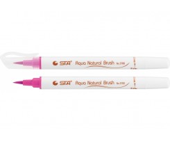Маркер-пензлик Sta Aqua Natural Brush яскраво рожевий (STA3700-21)