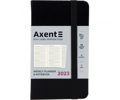 Щотижневик Axent Pocket Strong 90x150 мм 96 аркушів чорний (8508-23-01-A)