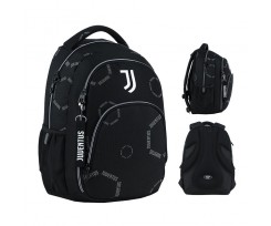Рюкзак Kite Education teens FC Juventus 42x32x13 см 19.5 л чорний (JV24-905M)