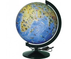 Глобус ІПТ Загально-географічний з тваринами 32 см з підсвічуванням (4820114952707)
