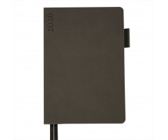 Щоденник датований 2026 Leo Planner Binario A5 368 сторінок графіт (252640)