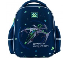 Рюкзак напівкаркасний GoPack Education In Space 34.5x26x12.5 см 12 л синій (GO24-165S-4)