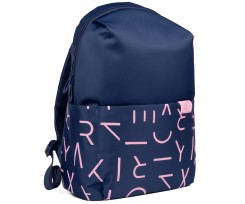 Рюкзак Yes Glam 40x28x15 см 17 л синій (558941)