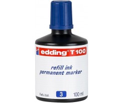 Заправка-картридж Edding для маркера 100 мл синій (е-Т100 003)