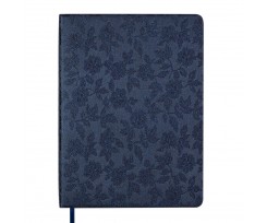 Дневник датированный 2026 г. Buromax Bloom A5 336 страниц темно-синий (BM.21156-03)