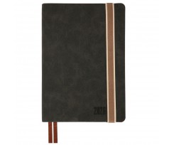 Дневник датированный 2026 Leo Planner Trend A5 368 страниц черный (252693)