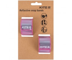 Набір браслетів Kite світловідбиваючих бузкові (K23-108-4)