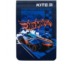 Блокнот Kite Hot Wheels 70х105 мм 48 аркушів клітинка (HW23-224)