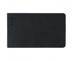 Еженедельник датированный 2026 Leo Planner Binario 10х17 см 128 страниц темно синий (252654)