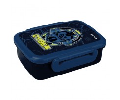 Ланчбокс Kite Cyber 420 мл 15х12х4.9 см чорний (K22-160-2)