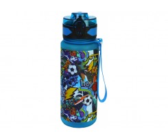 Бутылка для воды Cool for School Graffiti 500 мл голубая (CF61305)