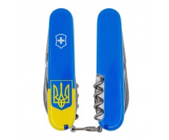 Складаний ніж Victorinox Spartan Ukraine 12 функцій (Vx13603.7_T3030p)