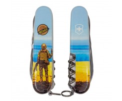 Складаний ніж Victorinox Climber Ukraine 3D 14 функцій (Vx13703.7_T3120h)
