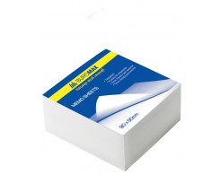 Папір для нотаток Economix light 80х80 мм 200 аркушів білий (E27996)