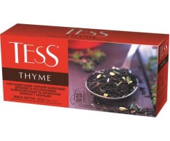 Чай чорний TESS "Thyme" 1.5г*25шт. (prpt.105006)