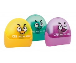 Чинка Cool for school Весела пташка з контейнером асорті (CF40662)