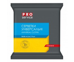Серветки віскозні Pro Service 30х38 см 10 шт (pr.19100202)
