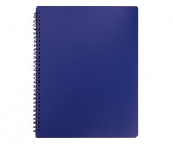 Книжка записна Buromax Office А4 96 аркушів клітинка синій (BM.24451150-02)