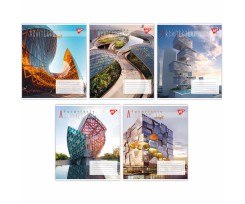 Зошит для записів Yes Futuristic architecture А5 60 аркушів клітинка (767142)