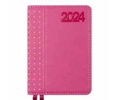 Щоденник датований Leo Planner Destiny 2024 А6 352 сторінок сливовий (252459)