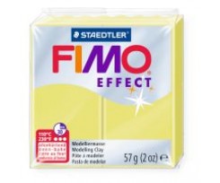 Пластика Fimo Effect Жовта напівпрозора 57 г (8020-104)