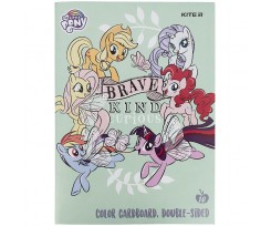 Картон двусторонний Kite My Little Pony А4 10 листов ассорти (LP21-255)