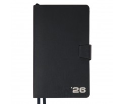 Щоденник датований 2026 Leo Planner Alpha 12х20 см 352 сторінки темно-синій (252629)