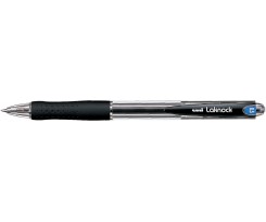 Ручка шариковая Uni-ball Lacnock Micro 0.5 мм черная (SN-100. (05) .Black)