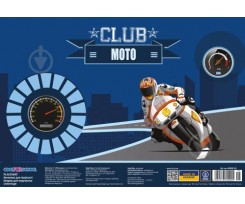 Килимок для творчості Cool For School Moto Club 27х38.5 см синій (CF69000-05)