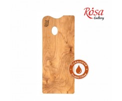 Палитра деревянная ROSA Gallery под этюдники французского типа прямоугольная промасльона 450х185 мм (GPТ