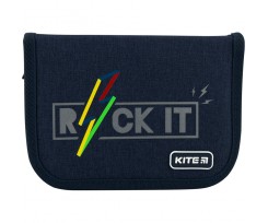 Пенал з наповненням Kite Rock it K20-622H-10, 1 відділення, поліестер, темно-синій (K20-622H-10)