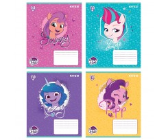 Зошит шкільний Kite My Little Pony 12 аркушів коса лінія (LP22-235)
