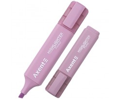 Маркер Axent Highlighter 1-5 мм клиноподібний пастель лавандовий (2537-36-A)