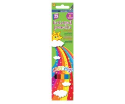 Олівці кольорові Cool For School Sunbow 2.7 мм 6 кольорів асорті (CF01103)