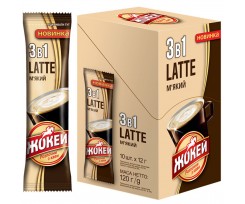 Кофе растворимый Жокей Latte 3в1 12 г 10 стиков (jk.108276)