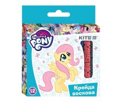 Крейда Kite My Little Pony, воскова, 12 кольорів (LP19-070)