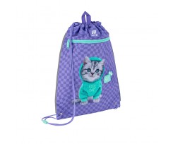 Сумка для обуви Kite Studio Pets 46x33 см фиолетовая (SP25-601M-2)