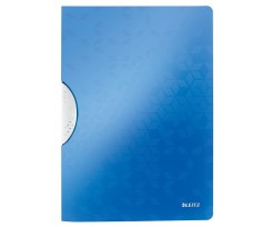 Папка Leitz Wow Color Clip A4 синій металік (4185-00-36)