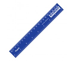Линейка Axent пластиковая 20 см синяя (7620-02-a)