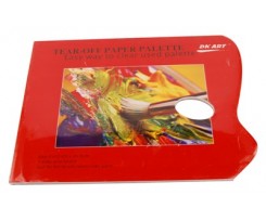 Палитра бумажная универсальная D. K. ART &amp; CRAFT 40 листов, 80 г/м.кв., (94161312)