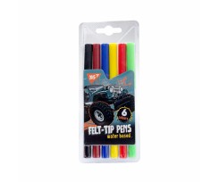 Фломастери YES Off Road 6 кольорів (650389)