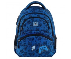 Рюкзак GoPack Education Play and Win 39x29.5x12 см 17 л синій (GO24-175M-7)