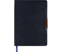 Дневник недатированный Buromax Salerno A5 288 страниц синий (BM.2026-02)