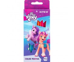 Олівці кольорові двосторонні Kite My Little Pony 12 шт (LP24-054)