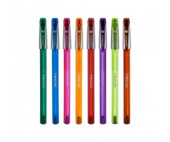 Ручка кулькова Unimax Trio Neon DC 1 мм синя (UX-107-02)