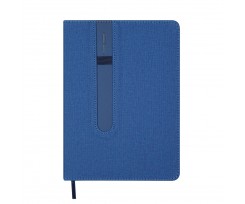 Дневник датированный 2026 Buromax Elegante A5 336 страниц синий (BM.21113-02)