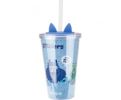 Стакан для воды Kite Jolliers 460 мл голубой (K19-176-01)