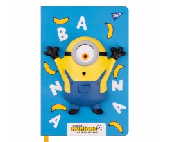 Блокнот-сквиш Yes Minions А5 128 листов линия жесткий (151789)