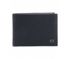 Портмоне Piquadro BK SQUARE з відділенням для монет rfid синє (PU257B3R_BLU)