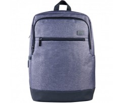 Рюкзак GoPack Сity 44х30х15 см 14.5 л сірий (GO21-166L)